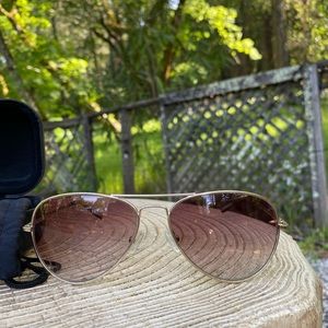 Women’s Beryll Los Angeles aviator sunglasses pink